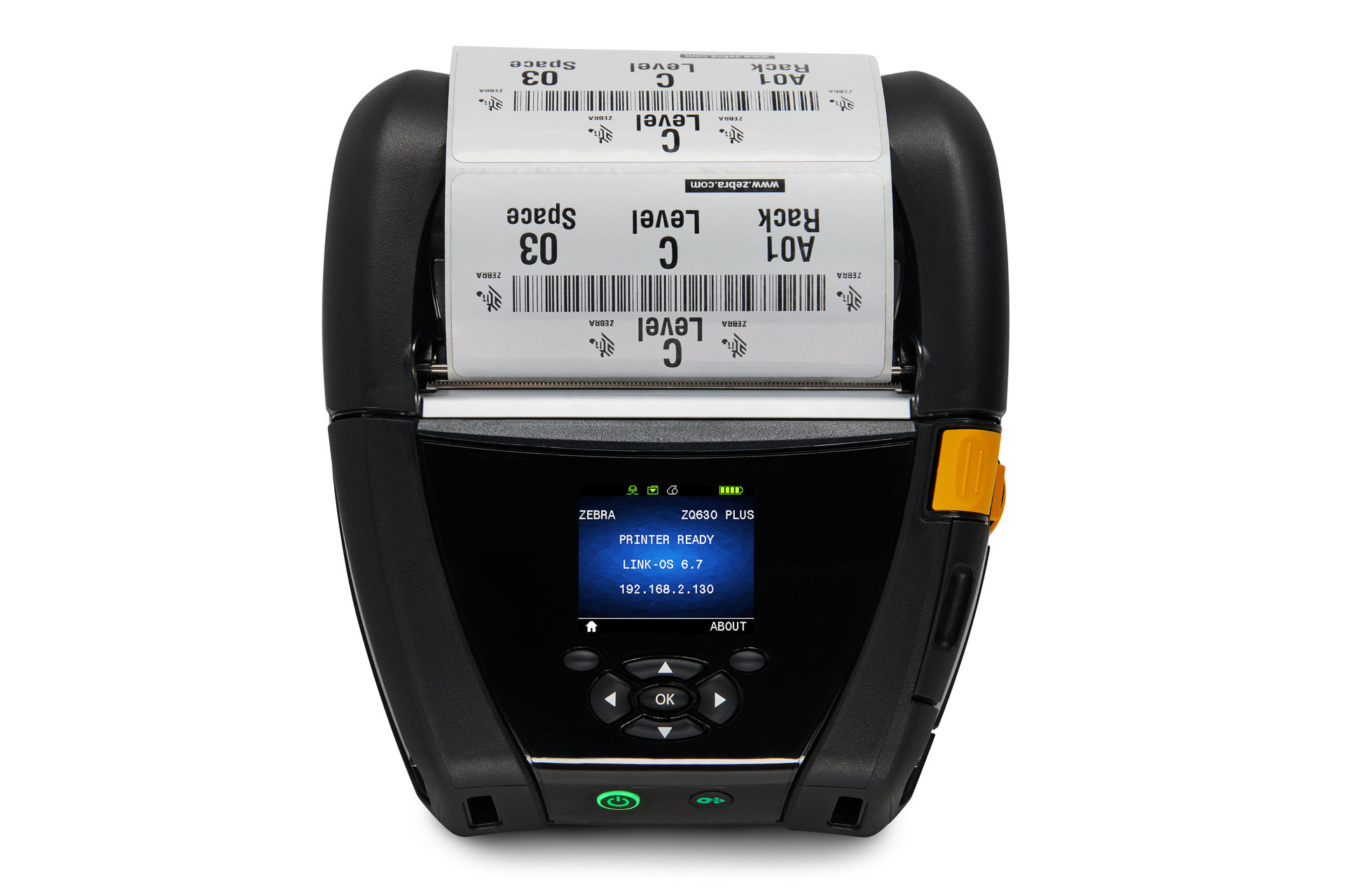 Zebra ZQ630 Plus mobile label printer